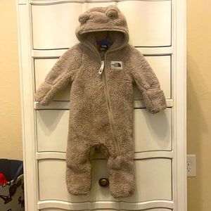 Infant Northface Fleece one piece